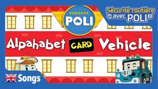 Alphabet vehicle  Apprends langlais avec Poli [upl. by Chiquita]