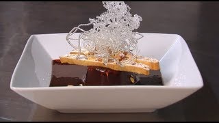 COME PRESENTARE i Dolci Torroncino con salsa di cioccolatouChefTV [upl. by Rdnaskela729]