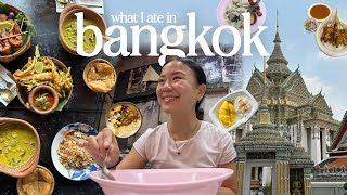 bangkok food diaries  foodie spots how solotravelling saved me taking a break amp recovery update [upl. by Kuebbing]