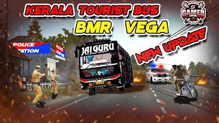 BMR Vega  New Update  Kerala Tourist Bus  Bussid Mod [upl. by Neomah]