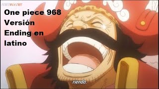 One piece 968 ENDING EN LATINO  Roger encuentra Laugh tale Versión 1 [upl. by Lytsirhc]