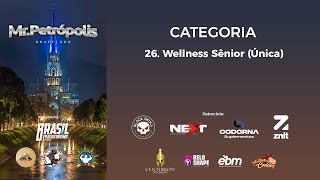 26 Wellness Sênior Única  Mr Petrópolis 2024 [upl. by Lerat]