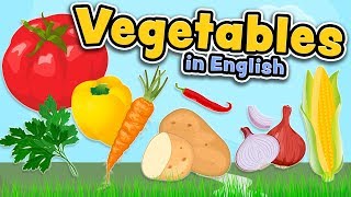 Vegetables in English [upl. by Neliak]