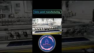 Solar panel manufacturing process [upl. by Myrta]