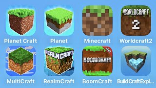 Planet Craft Planet Minecraft WorldCraft 2 MultiCraft Realmcraft Boom Craft Build Craft [upl. by Richman]