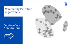 Community Detection Algorithmus in R erklärt [upl. by Eahc]