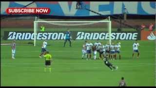 Goalkeeper scores with SUPERB free kick [upl. by Enerak]