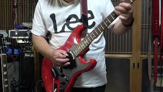 〖希少〗オーバードライブ内蔵！ カワイ楽器 Kawai Rockoon Super Material Guitar 【Schallerピックアップ搭載】 007 [upl. by Ecydnak]