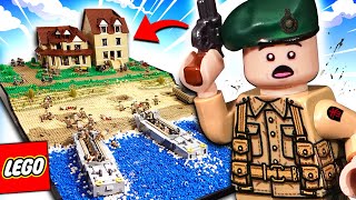 I built a 100 HISTORICALLY ACCURATE Lego DDay Moc [upl. by Holcomb]