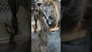 keratin treatment on vellus hair [upl. by Rhonda]