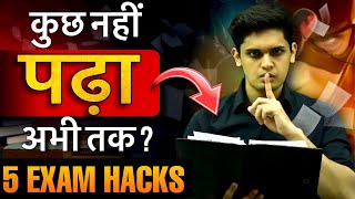 5 Secret Tips to Cover Syllabus in LESS Time🔥 STUDY More in Less time Prashant Kirad [upl. by Moreta646]