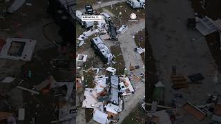 Damage From Likely Tornado in Marianna Florida [upl. by Bigner209]