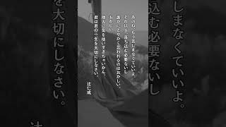 「生きるのが辛いとき救われる言葉」今日も生きてくれてありがとう shorts 名言 名言集 名言シリーズ [upl. by Johppa]