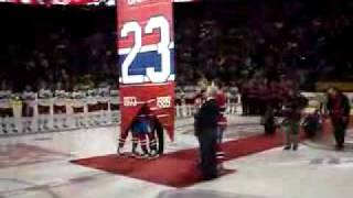 Bob Gainey Jersey Retirement 23 [upl. by Crispa296]