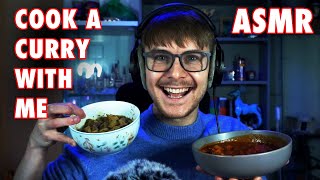 ASMR  Cook A Curry With Me SoftSpoken [upl. by Nalloh30]