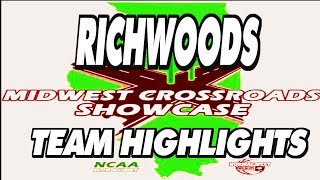 TEAM HIGHLIGHTS Peoria Richwoods HS  Midwest Crossroads Showcase in Normal Illinois [upl. by Leasia]