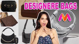 Myntra Bag Haul 💗  Designer Bags  Sling Bag Shoulder Bag and Hand Bags 🛍️  Veronica Lifestyle [upl. by Inotna979]