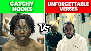 CATCHY RAP HOOKS vs UNFORGETTABLE VERSES [upl. by Codee846]