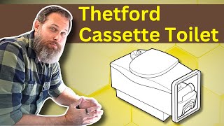 Thetford Cassette Toilet C 402C C 402X AND C 403L MDC USA Trailers [upl. by Lecram]