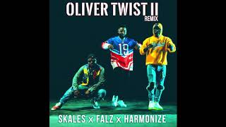 Skales X Falz X Harmonize  Oliver Twist II Remix Official Audio [upl. by Anirrehs786]