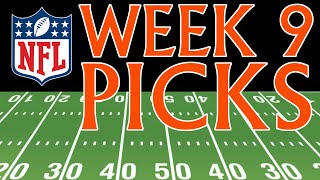 NFL Week 9 Picks  Picking the winner of each game [upl. by Corso]