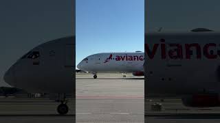 Avianca aviation aviationlovers planespotting barcelona avianca boeing columbia bogota [upl. by Ymer652]