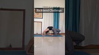 Backbend Yoga Flow  Backbend Challenge  Backbend Advanced Yoga Stretching samatvamyog shorts [upl. by Anelhtac]