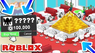 I SPENT 100000 ROBUX IN MY RESTAURANT ROBLOX [upl. by Atirec]