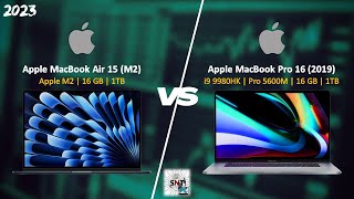 Apple MacBook Air 15 vs MacBook Pro 16 2019 [upl. by Swaine]