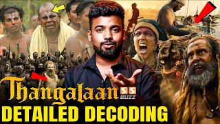 THANGALAAN Trailer Detailed Decoding  Chiyaan Vikram  Pa Ranjith  GV Prakash  Malavika Mohanan [upl. by Adlez]