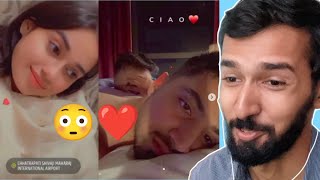 Mr Faisu and Jannat Zubair Moments  Fainat Moments  Desi Peeps Reaction [upl. by Aggy226]