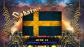 SABATON  Tour Trailer  Carolus Rex Swedish Version [upl. by Alokin]