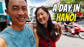 🇻🇳 Full Day Exploring HANOI Most Livable City in Vietnam [upl. by Bannon]