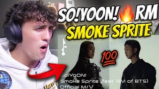 South African Reacts To SoYoON 황소윤 Smoke Sprite feat RM of BTS Official MV [upl. by Ahsaret]