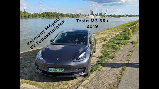 Kormány Mögött 04 EV Tapasztalatok Tesla Model 3 SR 2019 [upl. by Anyar315]