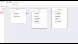 MS Access Editing a Relationship [upl. by Veedis299]