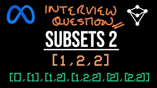 Subsets II  LeetCode 90  JavaScript [upl. by Nellda]