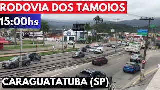 Rodovia dos Tamoios chegada em Caraguatatuba e litoral norte de SP Feriado prolongado [upl. by Kared]