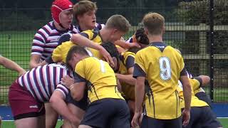 QEH 1st XV v EXETER SCHOOL [upl. by Ahsok]