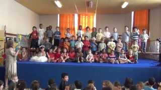 Spectacle école Maurice Rouvier  Première année de maternelle [upl. by Atiuqram]