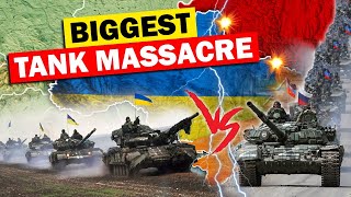 Analyzing the Most POWERFUL Western Tank of Ukraine  How 40 of Russian Tank Army DESTROYED [upl. by Dillie]