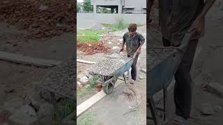 crash concrete loading first floor workconstruction shuttering youtubeshorts [upl. by Ynatsed516]