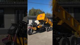 Dualaxle fourwheel drive dual power strong power youtubeshorts electrictricycle viralvideo [upl. by Saxon]