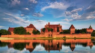 Malbork Town Walking Video Where Is Largest Castle In The World Poland [upl. by Schonfield]