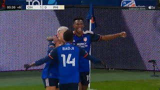 Yerson Mosqueras GameWinner in Stoppage Time  2023 MLS Cup Playoffs [upl. by Nenerb]