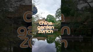 China garden in Zürich travelvlog travelshorts zurich switzerland chinagarden swiss travel [upl. by Minta840]