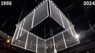 All Of Steel Cage WWE Match Card Complition 19862024 With Cage Related Remastered Version [upl. by Africah]