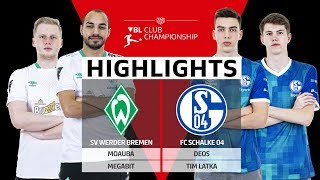 Wird Werder Bremen Meister  SV Werder Bremen vs FC Schalke 04  Highlights  20 Spieltag  VBL [upl. by Moule]