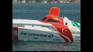 Pierre Colpin  Powerboat P1  2009 World Championship  Istanbul Turkey Part 2VOB [upl. by Liggett]