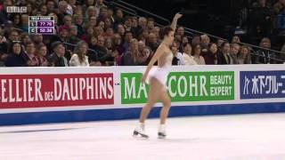 Ashley WAGNER  2016 World Championships  LP BBC [upl. by Zucker]